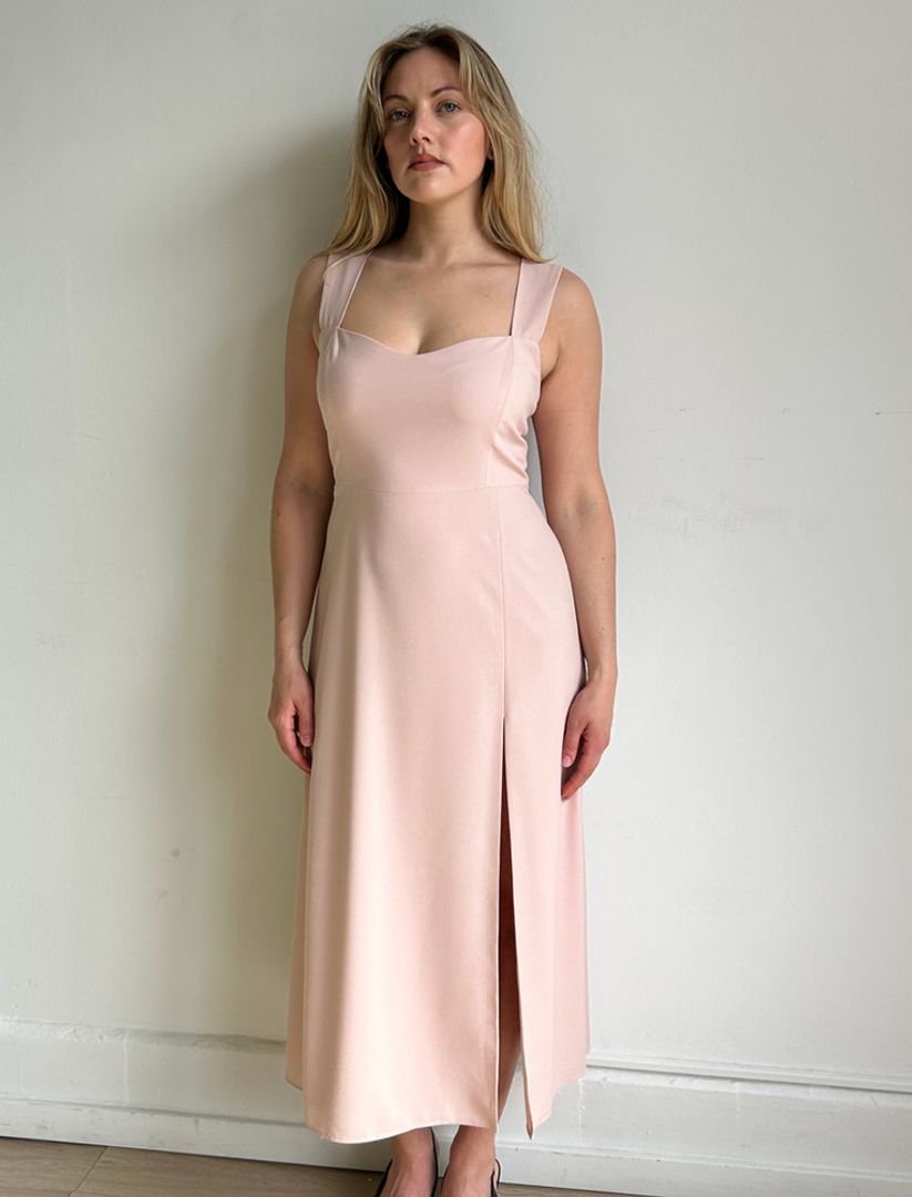 park and fifth pink dress Park & Fifth | Dresses | Park Fifth Berkeley Wrap Midi Dress Mauve Pink Like New